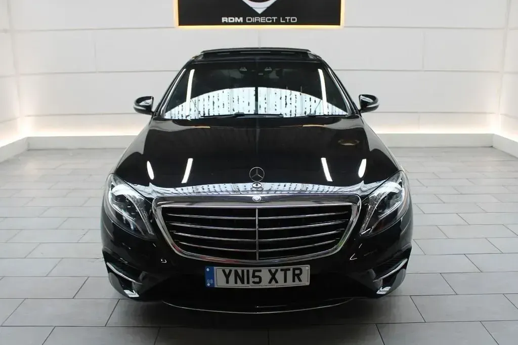 Begagnad Mercedes S350 AMG line 2015 Svart Sedan