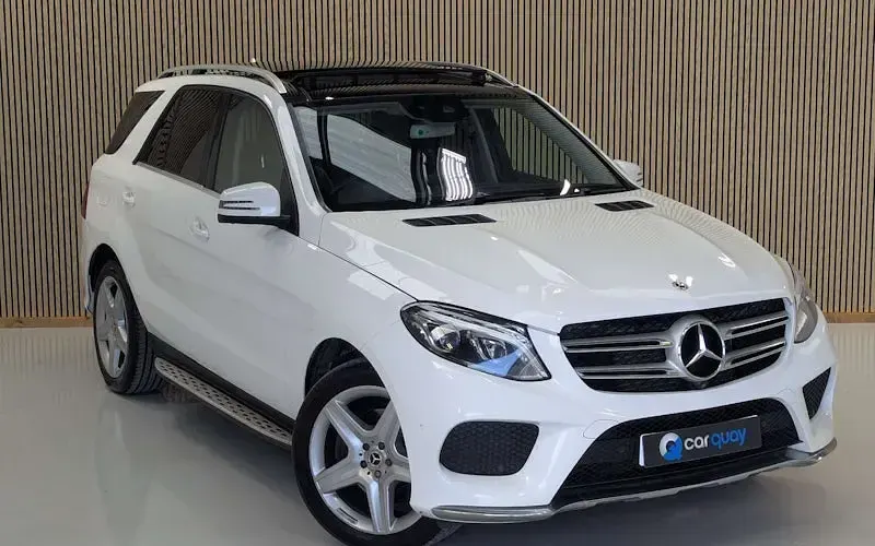 Used Mercedes GLE250 AMG line 204 HP (150 kW) 2017 White SUV