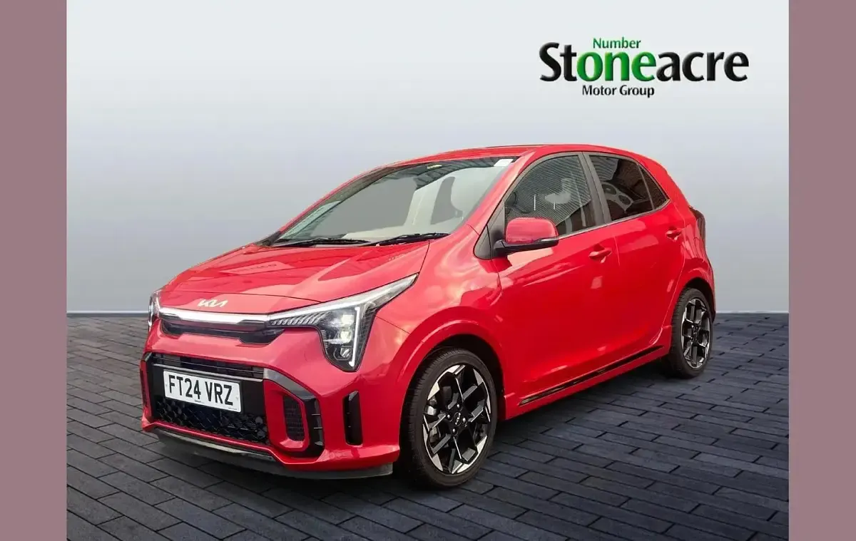 Used Kia Picanto GT-Line 62 HP (45 kW) 2024 Red Hatchback