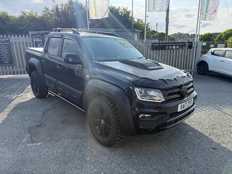 Black Used 2017 VW Amarok Highline Pickup | £15,995 (A bit pricey) - Image 1/4