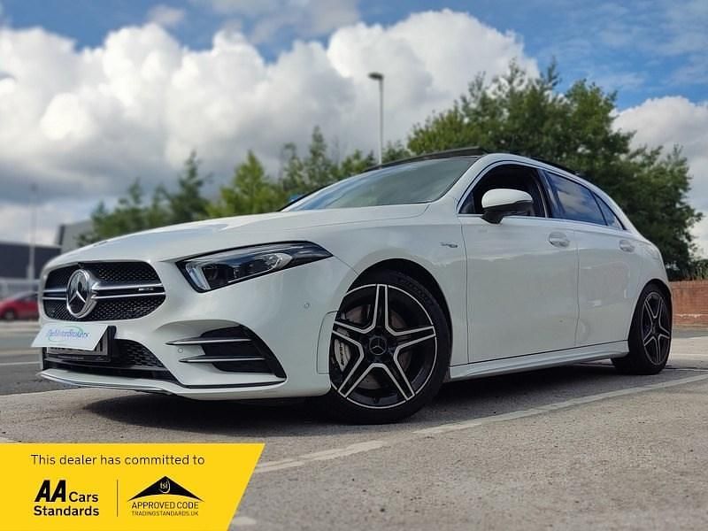 White Used 2020 Mercedes A35 AMG AMG | £20,989 (A bit pricey) - Image 1/4