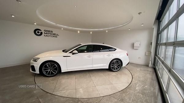 Used Audi A5 S-Line 2023 White Hatchback