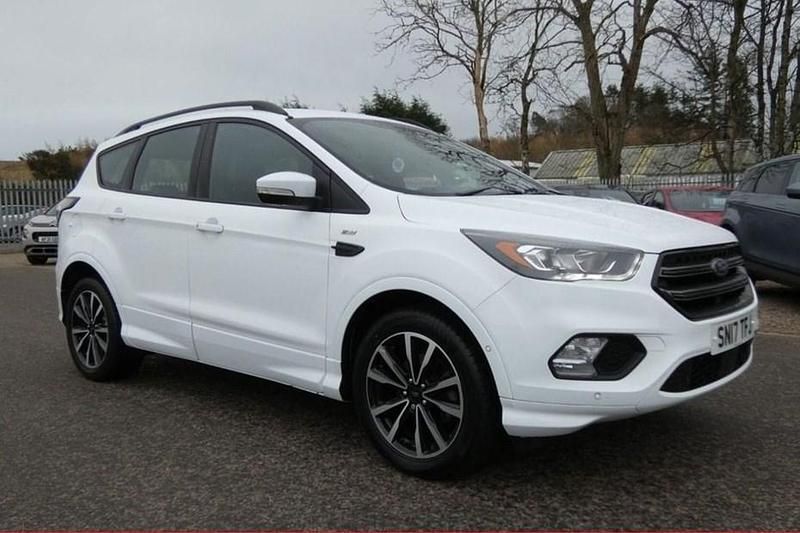 Used Ford Kuga ST-Line 150 HP (110 kW) 2017 White SUV