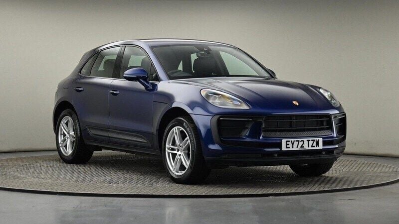 Blue Used 2022 Porsche Macan SUV | £45,700 (Super price) - Image 1/4