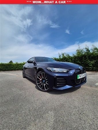 Blue Used 2023 BMW i4 Impressive Sedan | £56,399 - Image 1/1