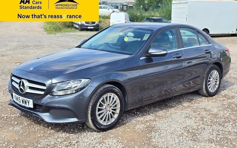 Grey Used 2015 Mercedes C200 Executive Sedan | £9,988 (Good price) - Image 1/4