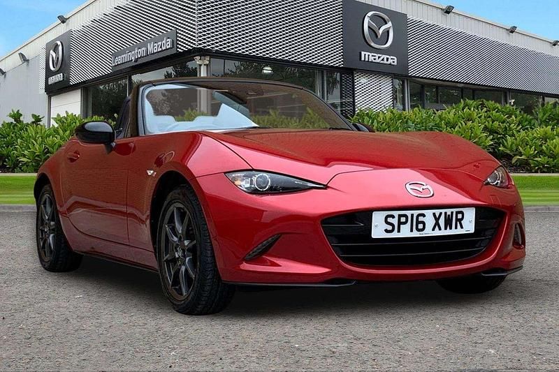 Red Used 2016 Mazda MX5 Inclusive Cabriolet | £13,790 (Fair price) - Image 1/3