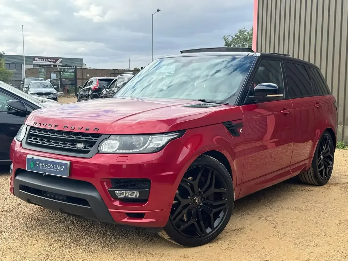 Used Land Rover Range Rover Sport Autobiography Dynamic 306 HP (225 kW) 2017 Red SUV