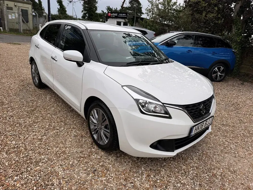 Used Suzuki Baleno SZ5 111 HP (81 kW) 2018 White Hatchback
