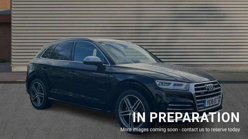 Black Used 2018 Audi SQ5 S-Line SUV | £24,248 (Good price) - Image 1/4