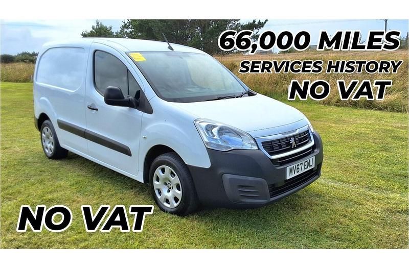 White Used 2017 Peugeot Partner Van | £7,295 (A bit pricey) - Image 1/4