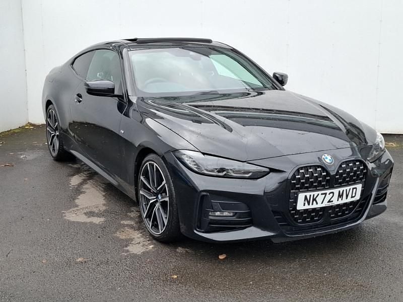Black Used 2022 BMW 430 M Sport Coupe | £29,998 (Fair price) - Image 1/4