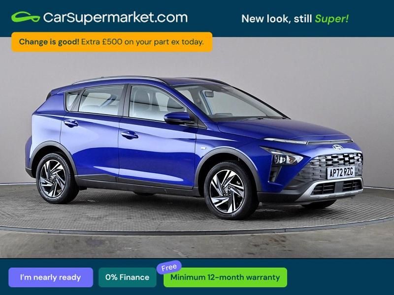 Used Hyundai Bayon SE 100 HP (73 kW) 2023 Blue SUV