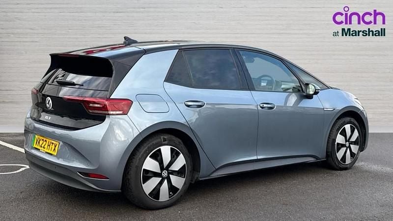 Used VW ID.3 Pro Performance 150 kW (204 HP) 2022 Blue Hatchback