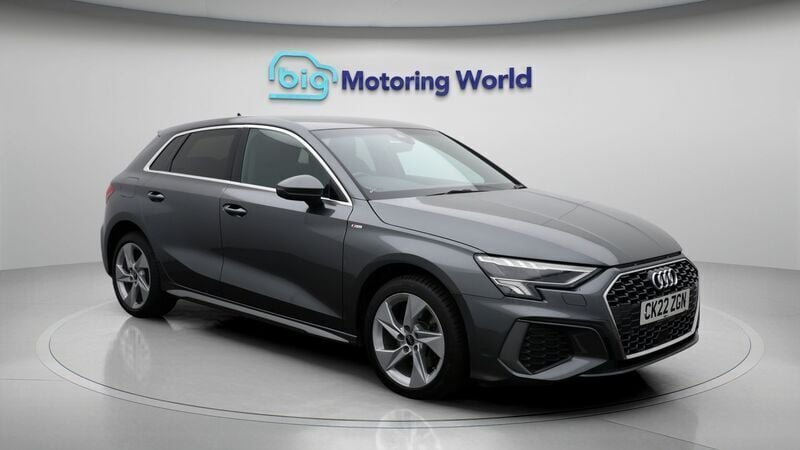 Used 2022 Audi A3 Sportback e-tron S-Line Sedan | £18,300 (Fair price) - Image 1/4