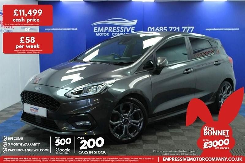 Used Ford Fiesta ST-Line 2021 Grey Hatchback