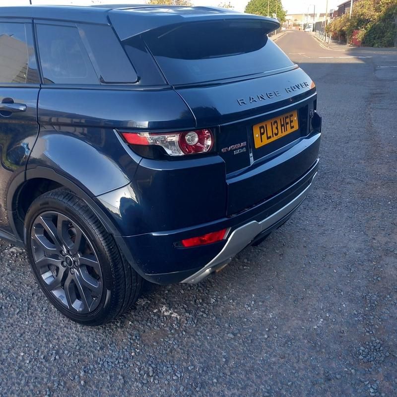 Used Land Rover Range Rover evoque Dynamic 190 HP (139 kW) 2013 Blue SUV