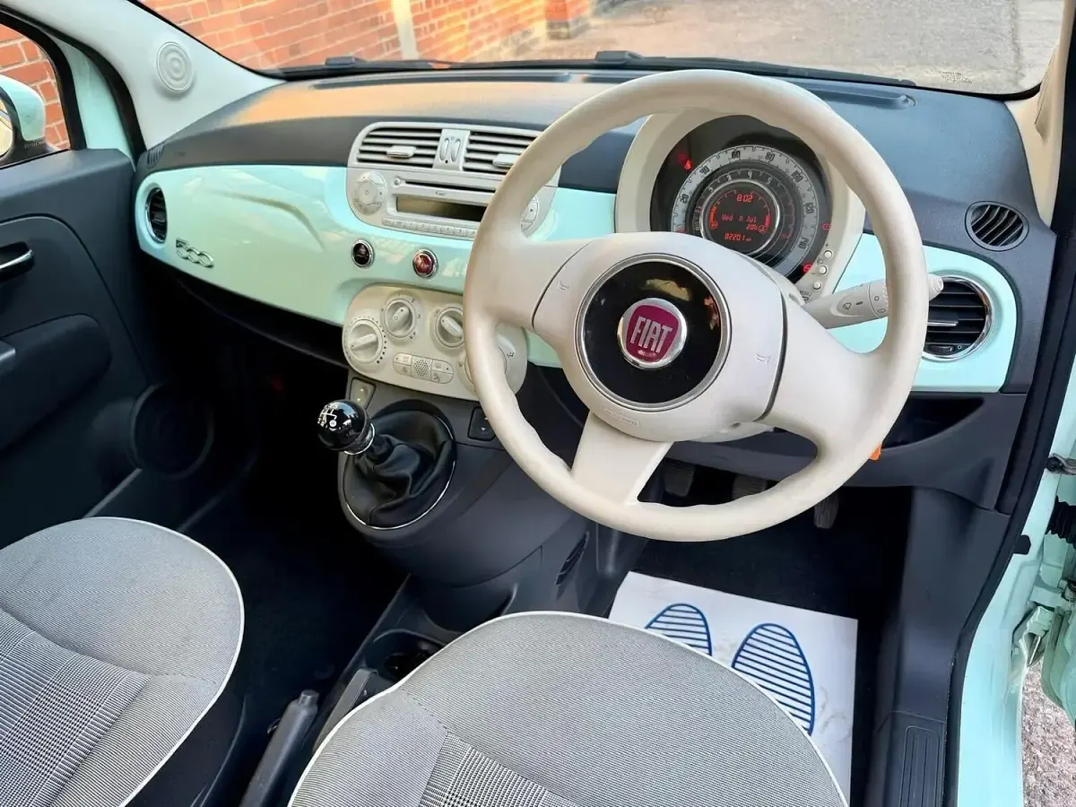 Used Fiat 500 Pop Star 69 HP (50 kW) 2015 Green Hatchback