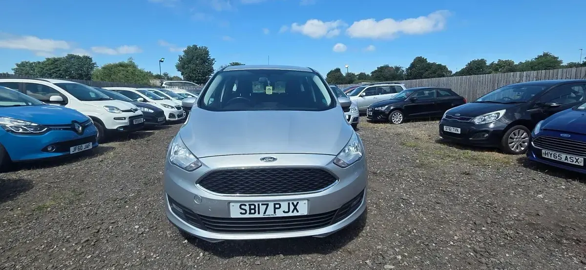 Used Ford C-MAX Zetec 125 HP (91 kW) 2017 Silver MPV