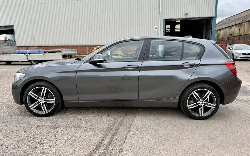 Used BMW 116 Sport Line 136 HP (100 kW) 2014 Grey Hatchback