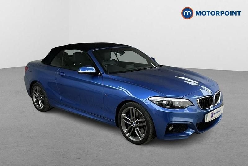 Blue Used 2018 BMW 220 M Sport Cabriolet | £16,249 (Fair price) - Image 1/4