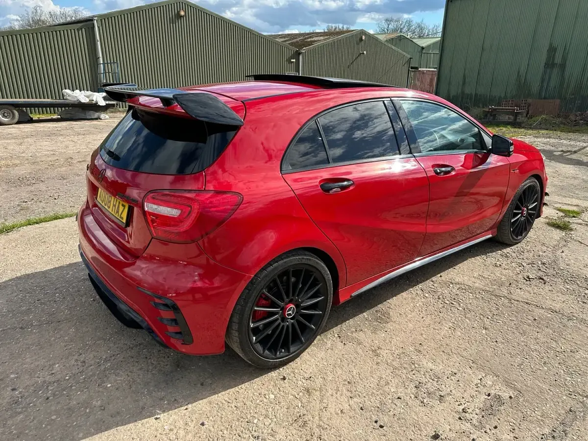 Used Mercedes A45 AMG AMG 354 HP (260 kW) 2014 Red Hatchback