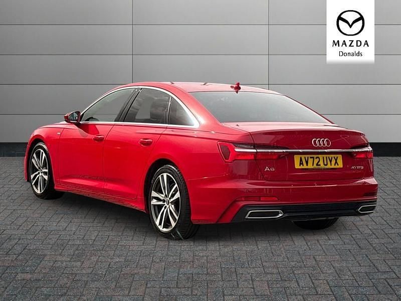 Used Audi A6 S-Line 2022 Red Sedan