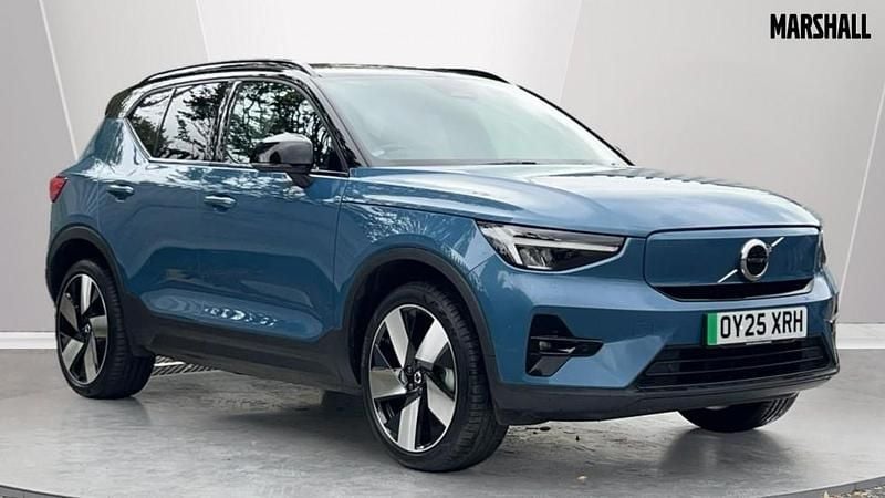 Metallic fjord blue Used 2025 Volvo EX40 Plus SUV | £35,286 - Image 1/4