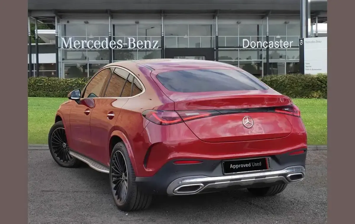Used Mercedes GLC300 AMG line 269 HP (197 kW) 2024 Red SUV