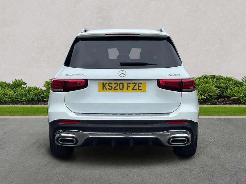 Used Mercedes GLB220 AMG line 2020 White SUV