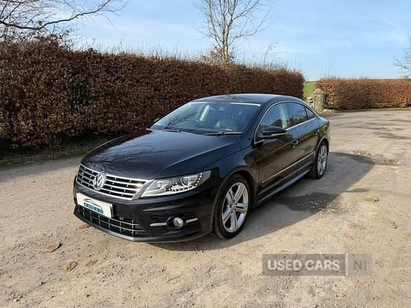 Used VW CC R-line 184 HP (135 kW) 2016 Black Sedan