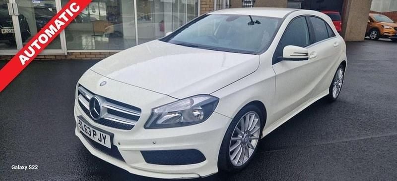 Used Mercedes A180 AMG 109 HP (80 kW) 2013 White Hatchback
