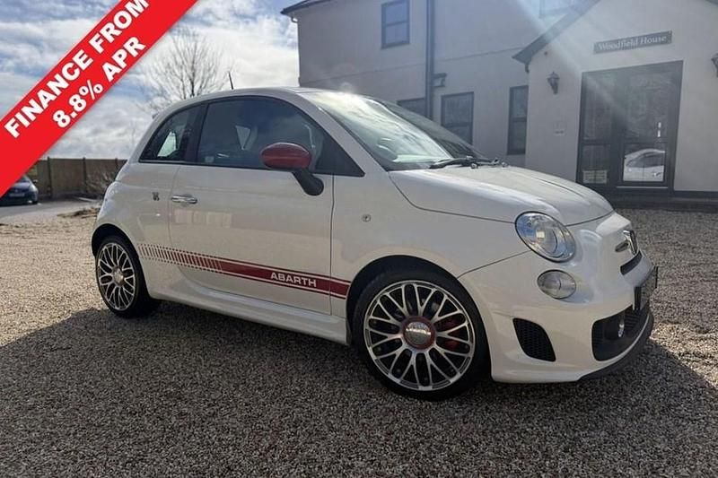 Used Abarth 500 2015 White Hatchback