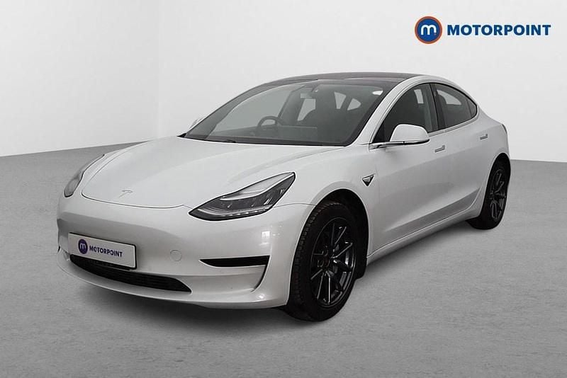Used Tesla Model 3 Standard Range 239 kW (325 HP) 2020 White Sedan