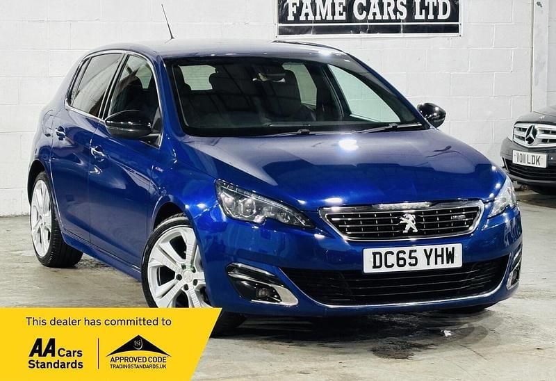 Blue Used 2015 Peugeot 308 GT-line Hatchback | £5,995 (Fair price) - Image 1/3