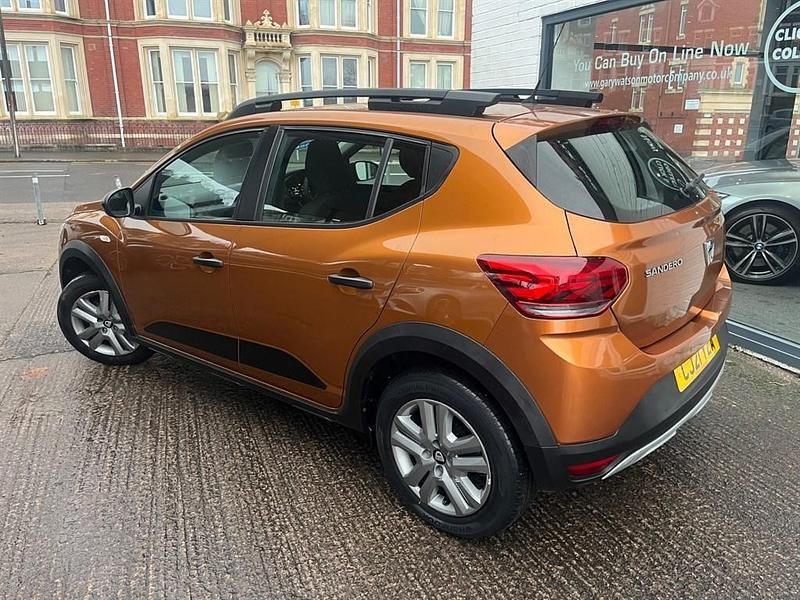 Used Dacia Sandero Essentiel 2021 Orange Hatchback
