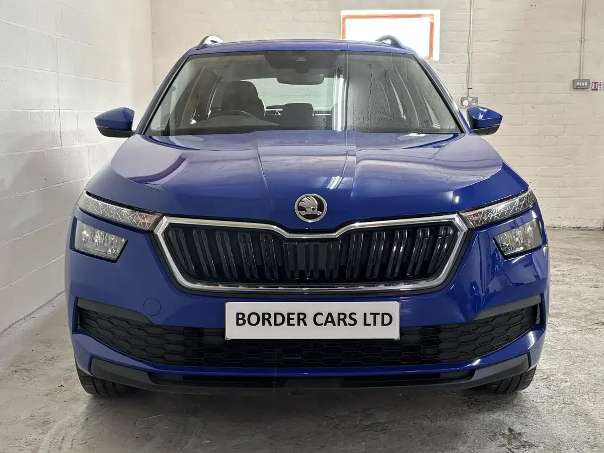 Used Skoda Kamiq 95 HP (69 kW) 2022 Blue SUV