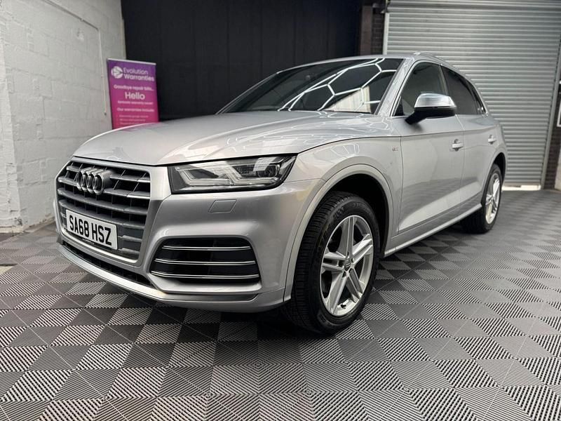 Used Audi Q5 S-Line 190 HP (139 kW) 2018 Silver SUV
