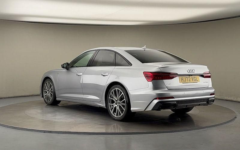 Used Audi A6 Black Edition 204 HP (150 kW) 2022 Floret silver metallic/floret silver metallic Sedan