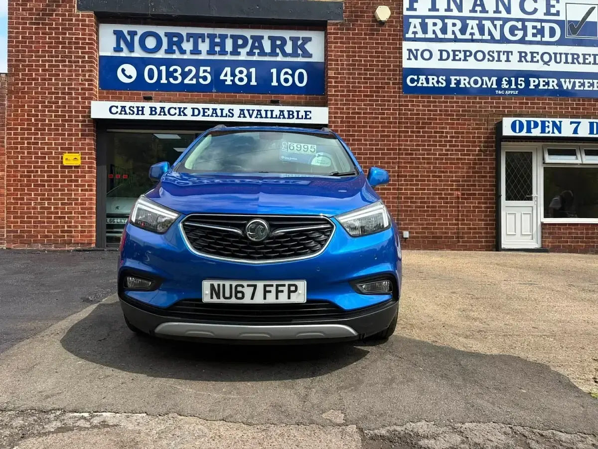 Used Vauxhall Mokka X Active 140 HP (102 kW) 2017 Blue SUV