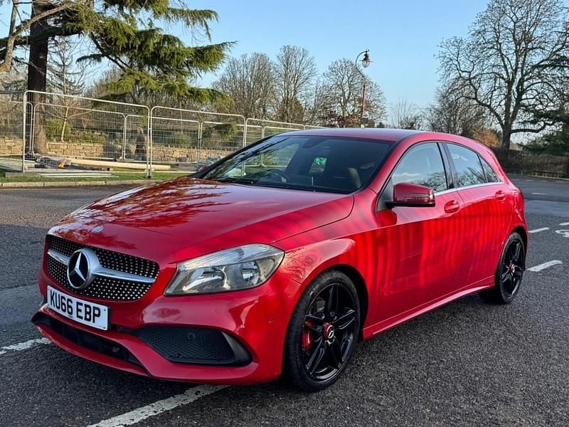 Used Mercedes A200 Executive 136 HP (100 kW) 2017 Red Hatchback