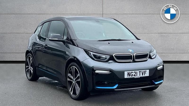 Sophisto grey metallic with frozen grey accent Used 2021 BMW i3 Comfort Edition Hatchback | £16,391 (Fair price) - Image 1/4