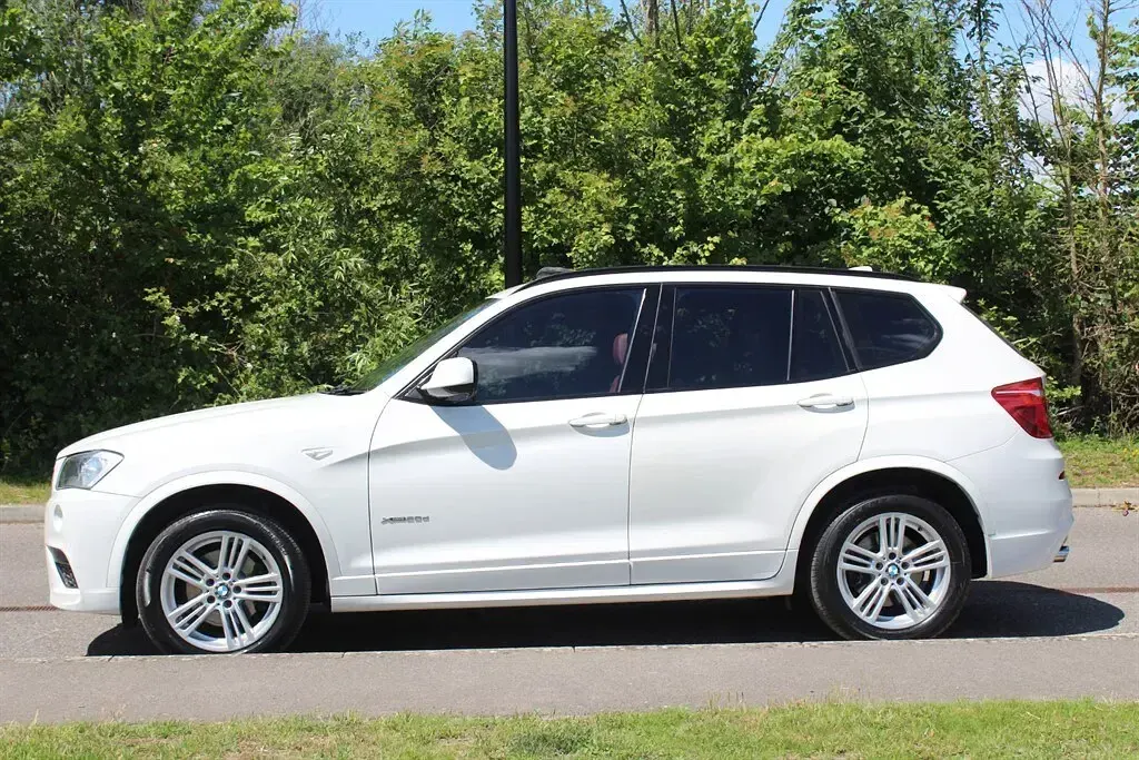 Used BMW X3 M Sport 181 HP (133 kW) 2012 White SUV