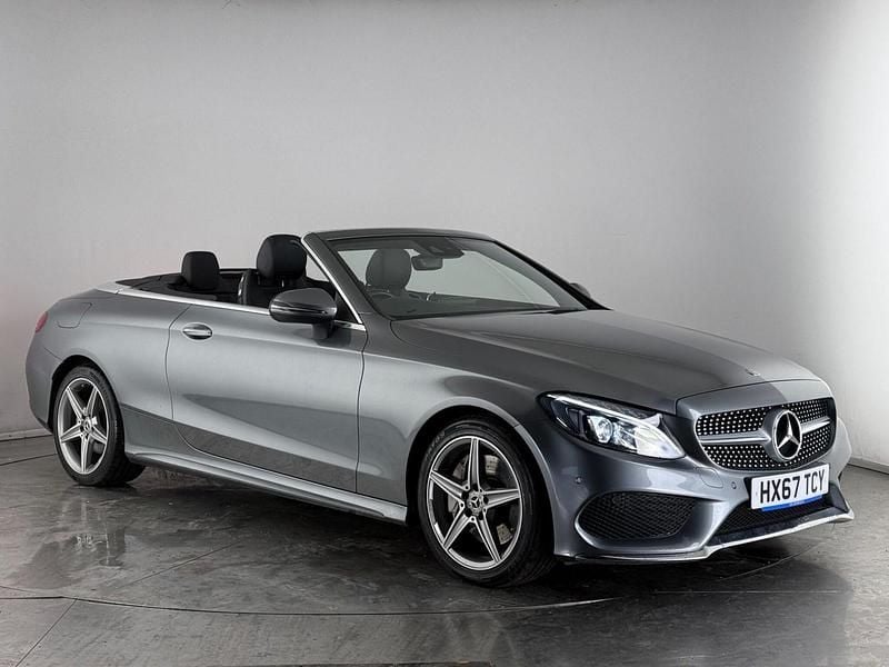 Grey Used 2017 Mercedes C250 AMG Line Premium Plus Cabriolet | £17,200 (Fair price) - Image 1/3
