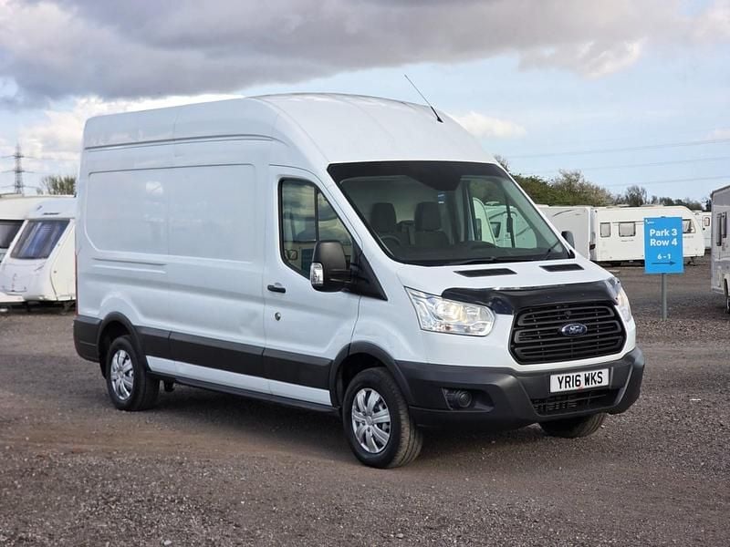 Used Ford Transit 125 HP (91 kW) 2016 White Van
