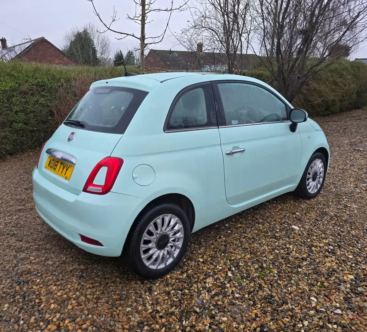 Gebraucht Fiat 500 Lounge 69 PS (50 kW) 2018 Grün Kleinwagen