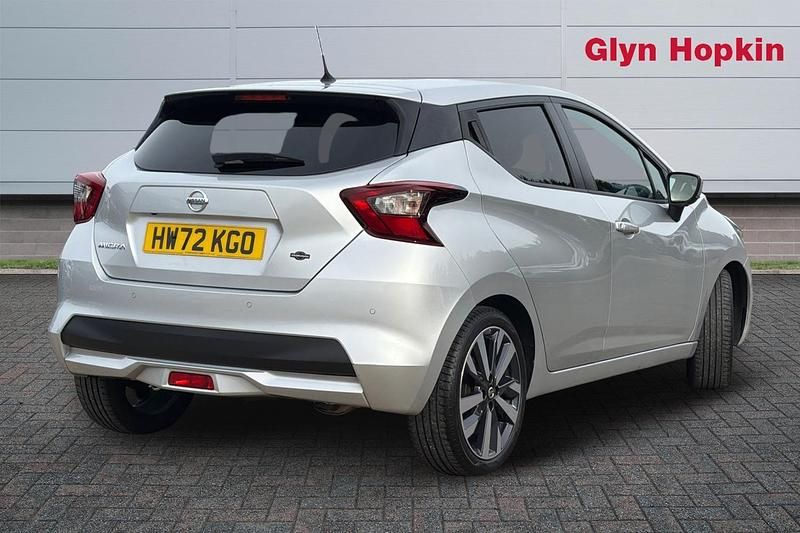 Used Nissan Micra Tekna 92 HP (67 kW) 2023 Silver Hatchback