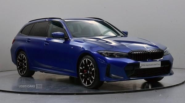 Blue Used 2025 BMW 330e M Sport Estate | £41,995 (Fair price) - Image 1/4