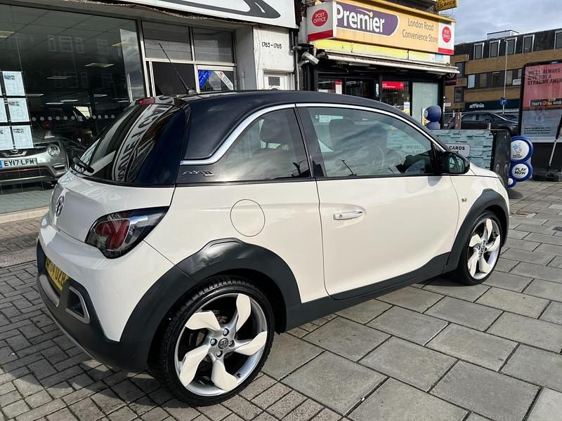 Used Vauxhall Adam Rocks 2014 White Hatchback