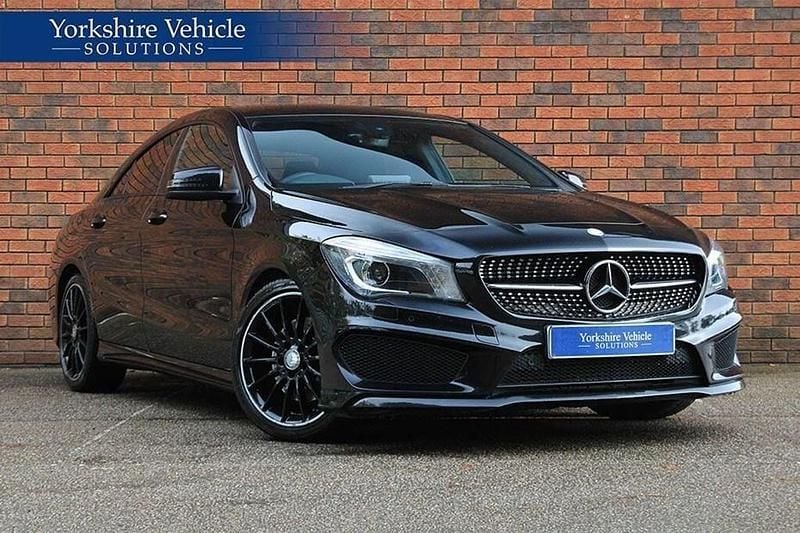 Black Used 2016 Mercedes CLA220 AMG line Sedan | £13,489 (Fair price) - Image 1/1